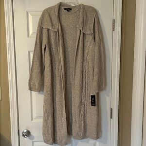 Style & Co. Light Beige Knit Cardigan